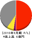 平澤電気工事 損益計算書 2010年9月期