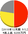 東海緑化園 損益計算書 2010年12月期