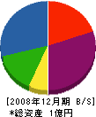 長弘工業 貸借対照表 2008年12月期