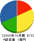 堀江産業 貸借対照表 2009年10月期