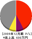 田村建具店 損益計算書 2009年12月期