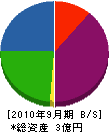 衆電舎 貸借対照表 2010年9月期