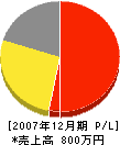 ハヤサカ 損益計算書 2007年12月期