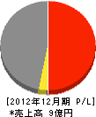 千代田工業所 損益計算書 2012年12月期