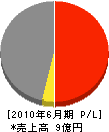 田村工務店 損益計算書 2010年6月期