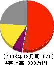 花岡工務店 損益計算書 2008年12月期