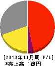 広島内装 損益計算書 2010年11月期