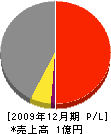 三上土木 損益計算書 2009年12月期