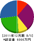 池田塗装 貸借対照表 2011年12月期