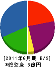 埼玉空調メンテナンス 貸借対照表 2011年6月期