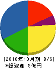 岡山精電工業 貸借対照表 2010年10月期