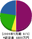 宮本工務店 貸借対照表 2009年5月期