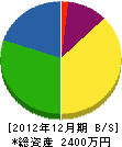 田村塗装工業 貸借対照表 2012年12月期