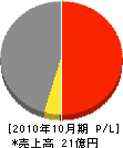 キムラ工業 損益計算書 2010年10月期
