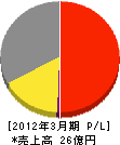 榊原 損益計算書 2012年3月期