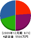 高井林産工業 貸借対照表 2009年12月期