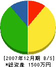 長畑電気商会 貸借対照表 2007年12月期