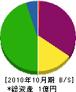 丸井工業 貸借対照表 2010年10月期