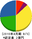 旭光電気 貸借対照表 2010年4月期