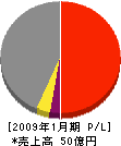 檜工務店 損益計算書 2009年1月期