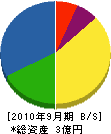 日東エンジニアリング 貸借対照表 2010年9月期