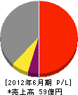 阪和 損益計算書 2012年6月期