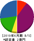 大崎ガスリビング 貸借対照表 2010年6月期