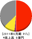 沼崎商事 損益計算書 2011年6月期