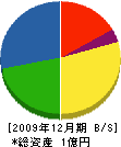 松代木工所 貸借対照表 2009年12月期