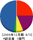 クリアースペースデザイン 貸借対照表 2009年12月期