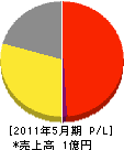 日本品質 損益計算書 2011年5月期