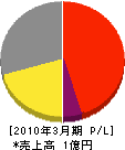 千田電機 損益計算書 2010年3月期