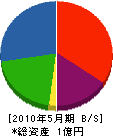 村松建設 貸借対照表 2010年5月期