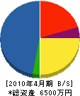 茂美山商店 貸借対照表 2010年4月期