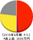 男全電機 損益計算書 2010年4月期