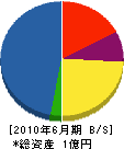 永勝建設 貸借対照表 2010年6月期