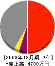 遠藤建設 損益計算書 2009年12月期