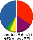 旭産業 貸借対照表 2009年12月期