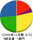 矢島工務店 貸借対照表 2009年12月期 矢島工務店 貸借対照表 2009年12月期