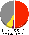 物江工業所 損益計算書 2011年3月期