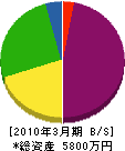 アドヴァン 貸借対照表 2010年3月期 アドヴァン 貸借対照表 2010年3月期