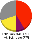 埼北電気工業 損益計算書 2012年5月期