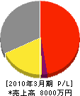 松田電設 損益計算書 2010年3月期