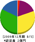 北海道道路整備 貸借対照表 2009年12月期