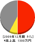 坂口造園 損益計算書 2009年12月期