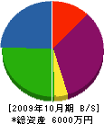 岩田鉄工所 貸借対照表 2009年10月期
