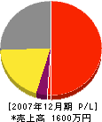 徳井造園 損益計算書 2007年12月期