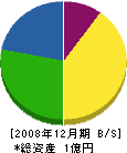 山村商店 貸借対照表 2008年12月期