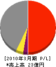 みづほ工業 損益計算書 2010年3月期