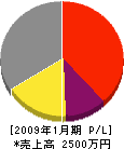 小野関電気商会 損益計算書 2009年1月期
